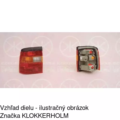 Zadné svetlo 551587-E /POLCAR/