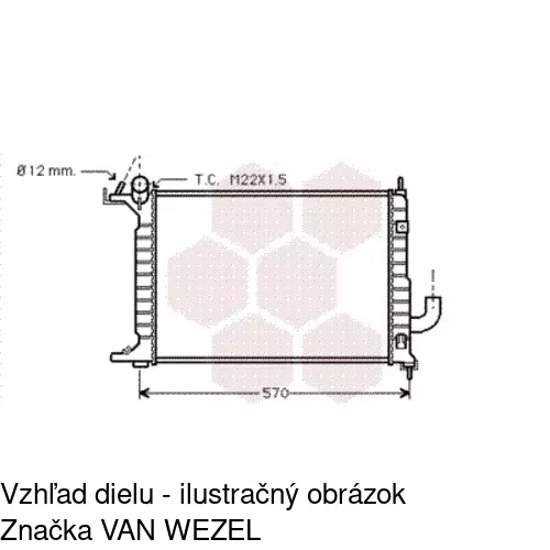 Chladiče vody 5516085X /POLCAR/ - obr. 1