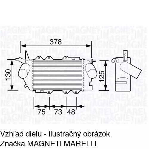 Chladiče vzduchu (Intercoolery) POLCAR 5516J8-2