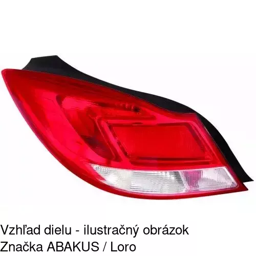 Zadné svetlo 5520871E /POLCAR/ - obr. 2