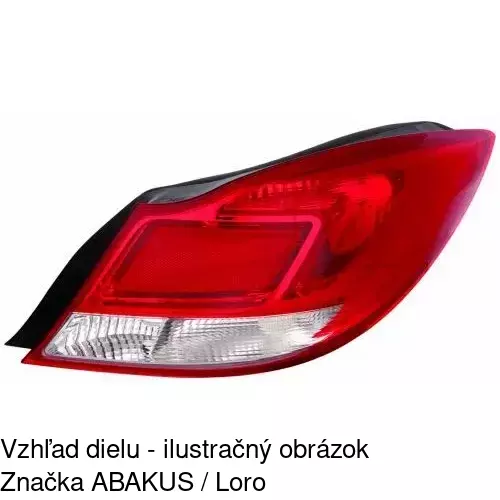 Zadné svetlo 5520880E /POLCAR/ - obr. 2