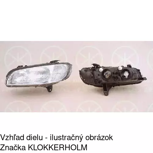 Hlavný reflektor 5527100E /POLCAR/ - obr. 2