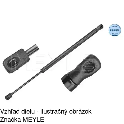 Plynová pružina 5546AB /POLCAR/ - obr. 2