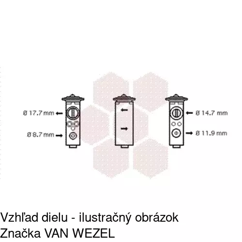 Expanzný ventil 5555KZ-1 /POLCAR/ - obr. 4