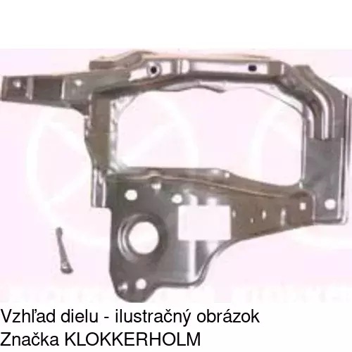 Držiak predného pásu 555604-6 /POLCAR/ - obr. 1