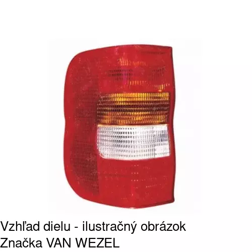 Zadné svetlo 555687-2 /POLCAR/ - obr. 5