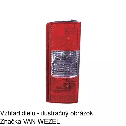 Zadné svetlo 555688-2 /POLCAR/ - obr. 3