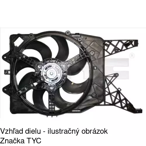 Ventilátory chladičov 555823W2 /POLCAR/ - obr. 3
