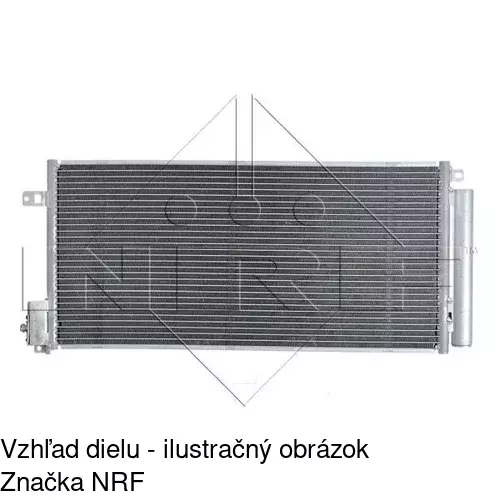 Chladiče klimatizácie 5558K8C2S /POLCAR/ - obr. 1