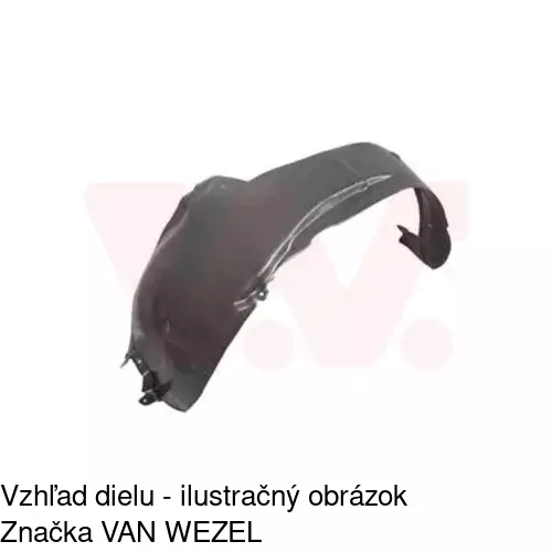 Podblatník (plast) 5560FL1T /POLCAR/ - obr. 1