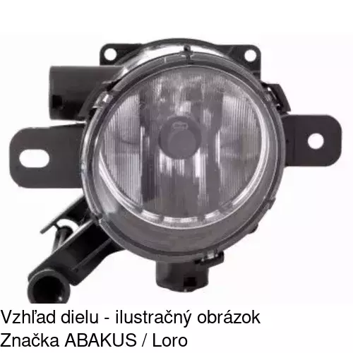 Hmlové svetlo - predné 556330-Z /POLCAR/ - obr. 2