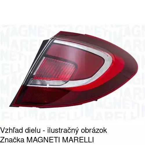 Zadné svetlo POLCAR 55L288-U