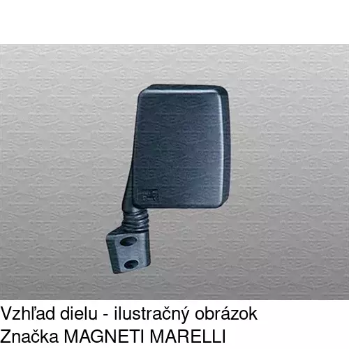 Vonkajšie zrkadlo 570152-M /POLCAR/ - obr. 2