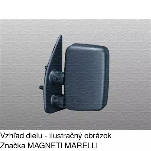 Vonkajšie zrkadlo 570251-M /POLCAR/ - obr. 2