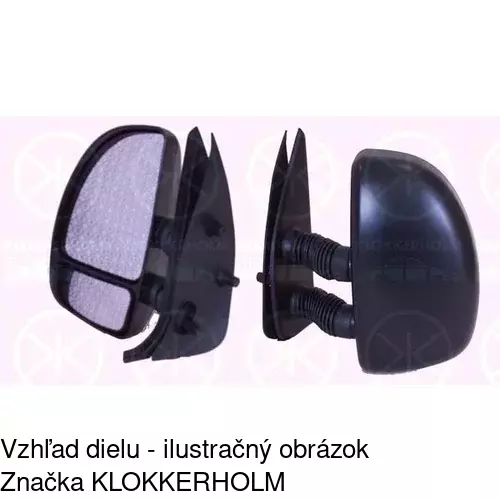 Vonkajšie zrkadlo 5702513M /POLCAR/ - obr. 1