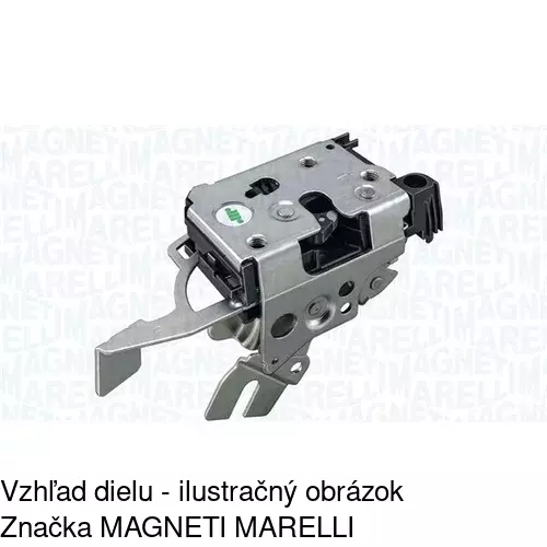 Dverový zámok - mechanizmus POLCAR 5702Z-54