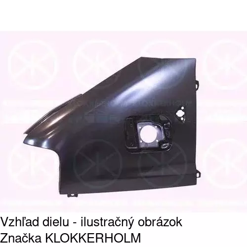 Predný blatník 570402-J /POLCAR/ - obr. 2
