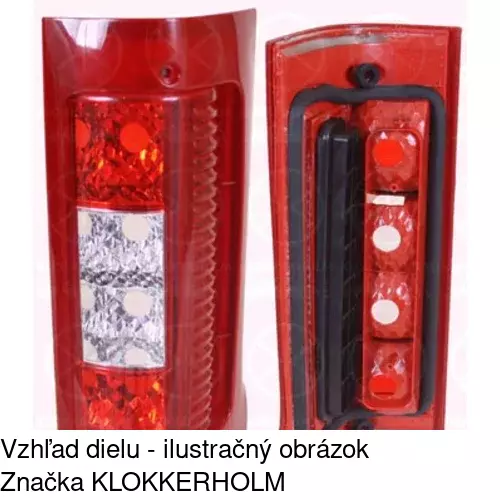 Zadné svetlo 5704880E /POLCAR/ - obr. 1