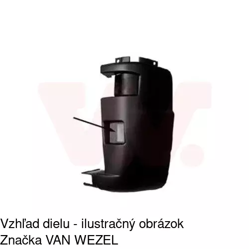 Rámik nárazníka 570498 /POLCAR/ - obr. 3