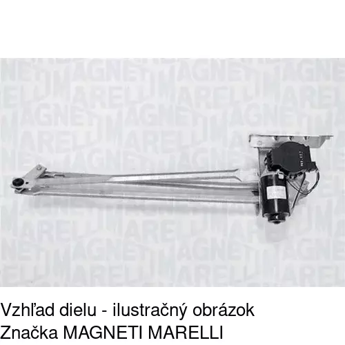 Náhon stieračov s motorom POLCAR 5704ZWP1