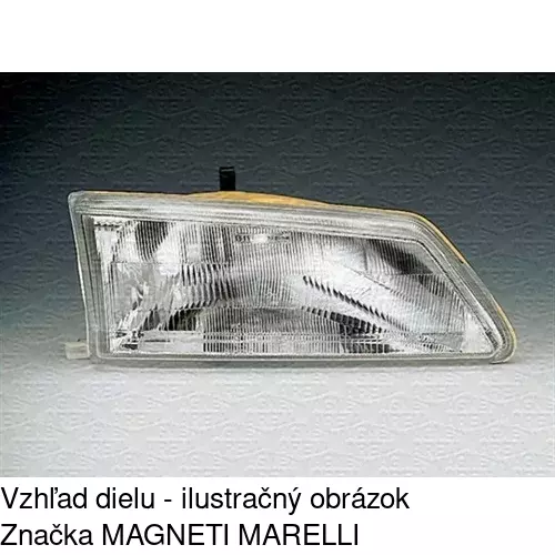 Hlavný reflektor 5706101C /POLCAR/ - obr. 3