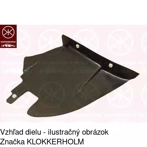 Podblatník (plast) 5707FL14T /POLCAR/