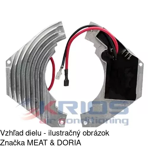 Ovládače klimatizácie 5707KST1X /POLCAR/ - obr. 1
