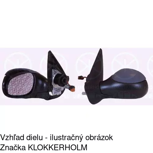 Vonkajšie zrkadlo POLCAR 5723519E