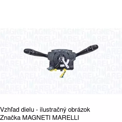 Združený prepínač POLCAR 5723PZ-2