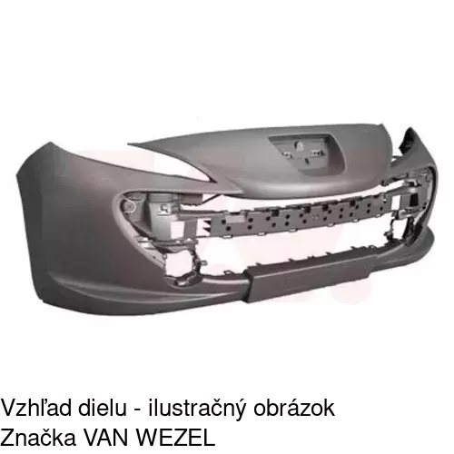 Predný nárazník 572407-2 /POLCAR/ - obr. 2