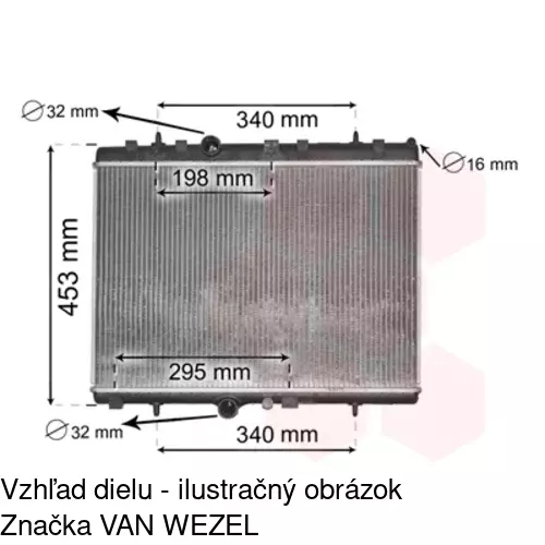 Chladiče vody 572408-2 /POLCAR/ - obr. 5