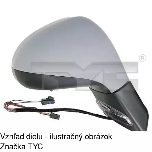 Rám vonkajšieho zrkadla 572455PM /POLCAR/ - obr. 1