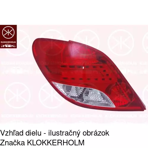 Zadné svetlo 5724874T /POLCAR/ - obr. 1
