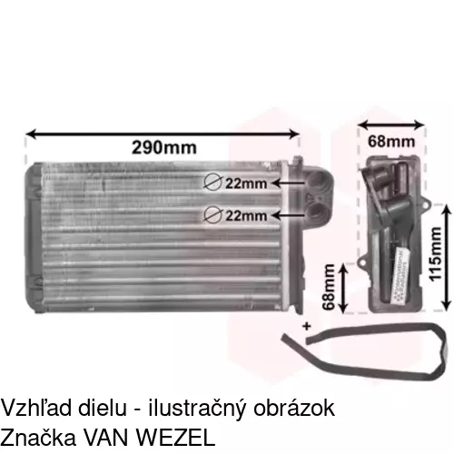 Radiátory 5745N8-1 /POLCAR/ - obr. 2