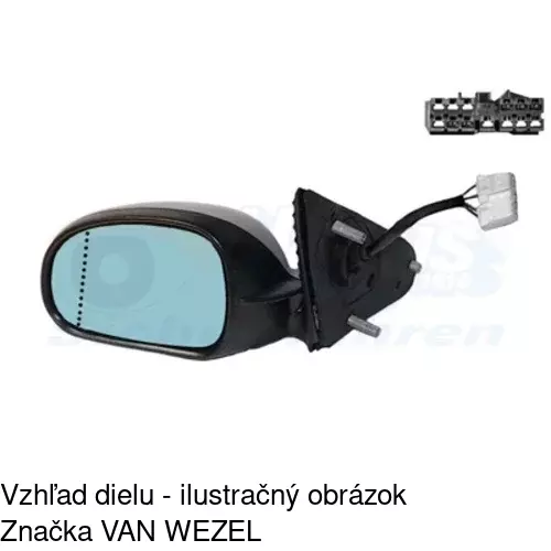 Vonkajšie zrkadlo 5746514E /POLCAR/ - obr. 5