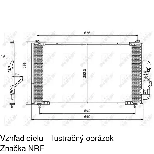 Chladiče klimatizácie 5746K8C1 /POLCAR/ - obr. 4