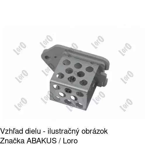 Diel nastavenia 5746KST-3 /POLCAR/ - obr. 1
