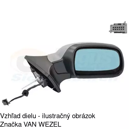 Vonkajšie zrkadlo 5748526M /POLCAR/ - obr. 3