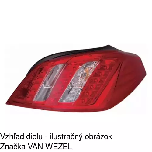 Zadné svetlo 575688-E /POLCAR/ - obr. 2