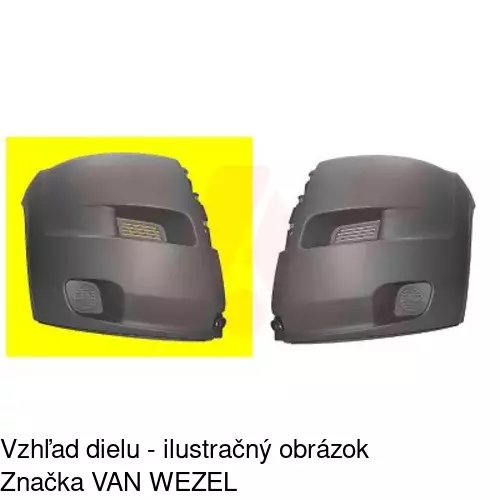 Rámik nárazníka 577018-4 /POLCAR/ - obr. 5