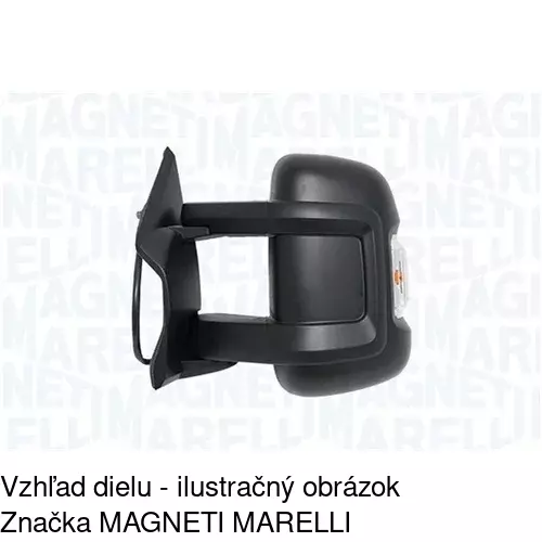 Vonkajšie zrkadlo 5770519M /POLCAR/ - obr. 2