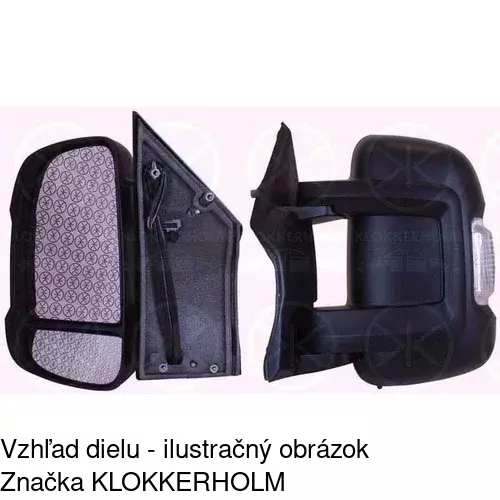 Vonkajšie zrkadlo 5770524E /POLCAR/ - obr. 2