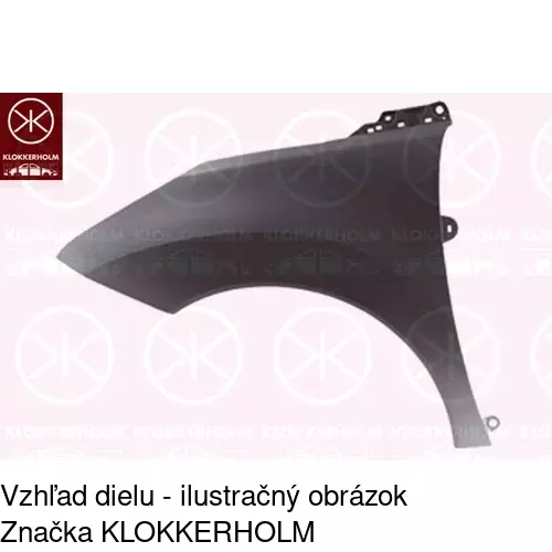 Predný blatník 578001 /POLCAR/
