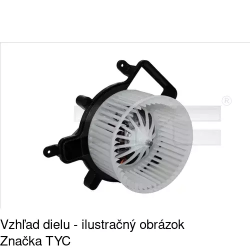 Ventilátory kúrenia 5780NU1X /POLCAR/