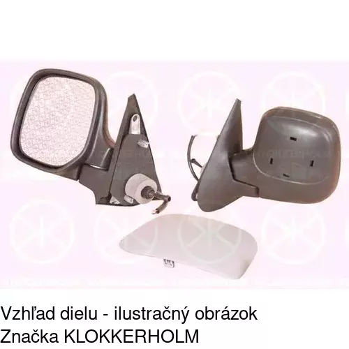 Vonkajšie zrkadlo 5790516M /POLCAR/ - obr. 1