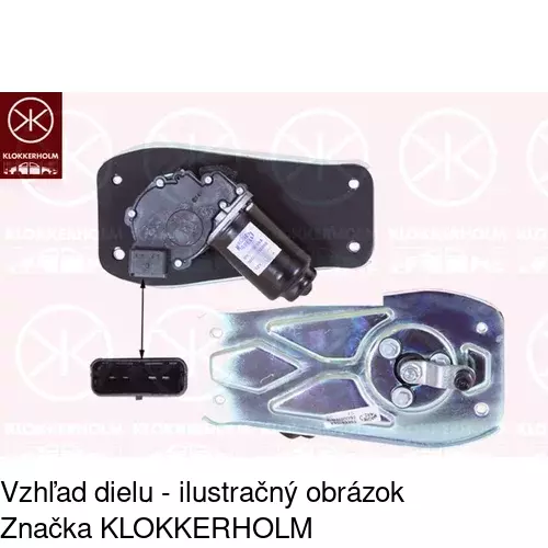 Náhon stieračov s motorom 5791ZWP1 /POLCAR/