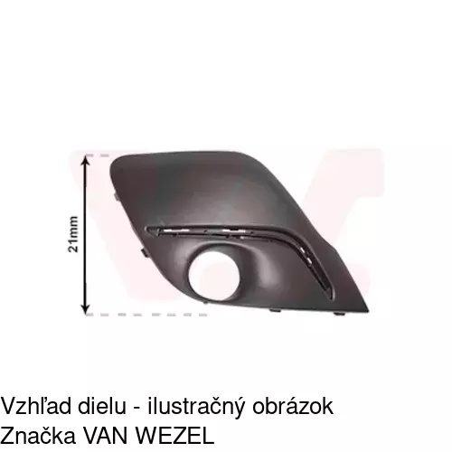 Kryt v nárazníku 57A227-6 /POLCAR/ - obr. 1