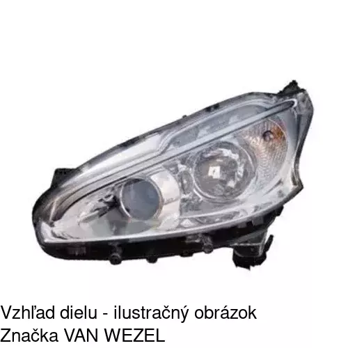 Hlavný reflektor 57B1091V /POLCAR/ - obr. 4
