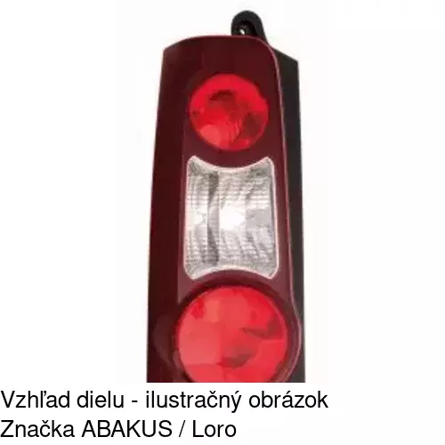Zadné svetlo 57U1880E /POLCAR/ - obr. 3
