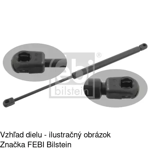 Plynová pružina 6003ABD /POLCAR/ - obr. 1